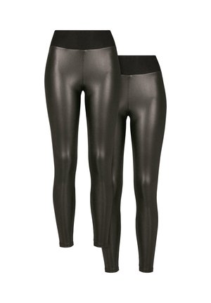 2-PACK - Legíny – nohavice - black