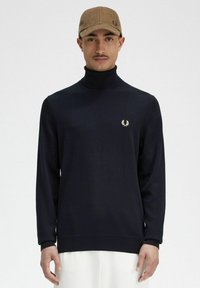 Fred Perry A COLLO ALTO - Maglione - blu navy