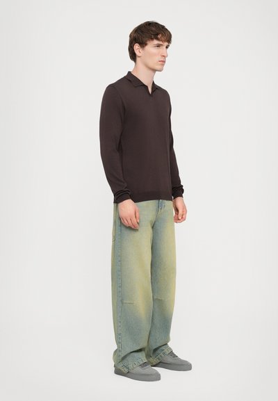Dondup REGULAR FIT SHIRT - Džemperis - cioccolato