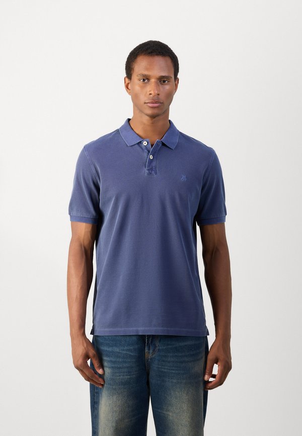 SHORT SLEEVE SLITS AT HEM EMBROIDERY - Polo shirt - iris ink4