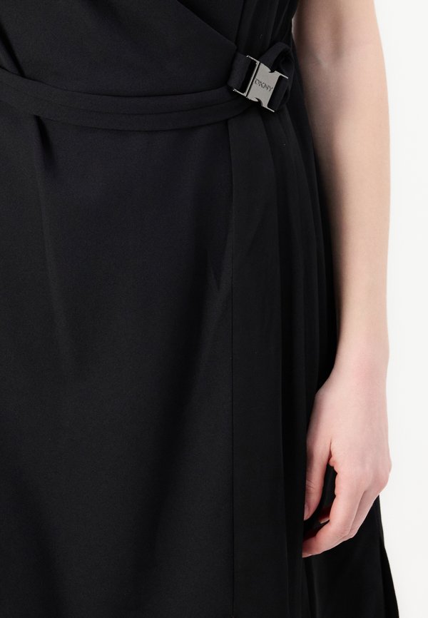 COWL NECK DRESS WITH PLEATS AND FAUX WRAP - Cocktail dress / Party dress2