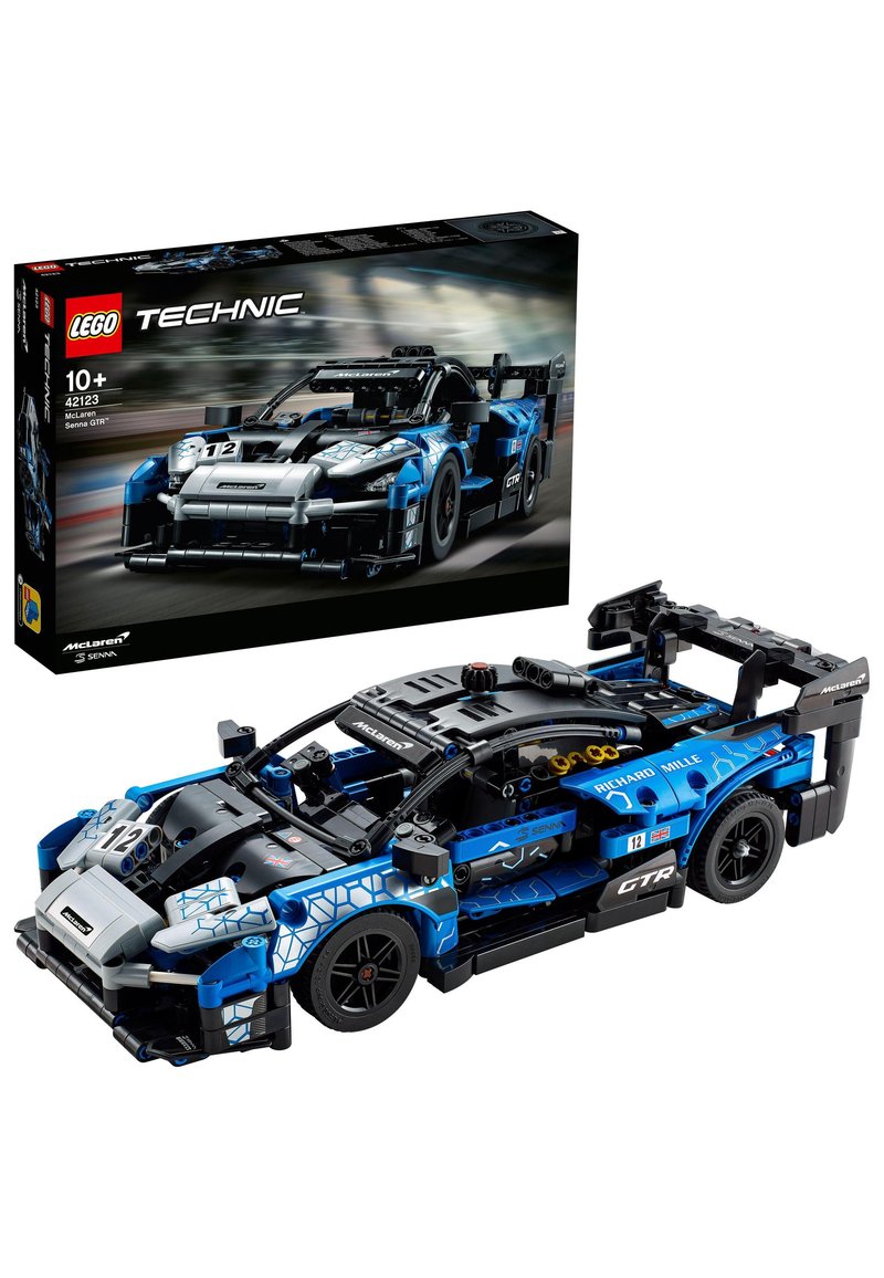 LEGO TECHNIC MCLAREN SENNA GTR COLLECTABLE TOY MODEL CAR HOME DECOR SET - Building blocks - multi coloured