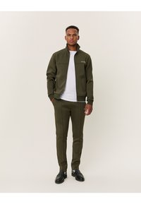 Les Deux BALLIER TRACK JACKET - Spordijakk - olive night