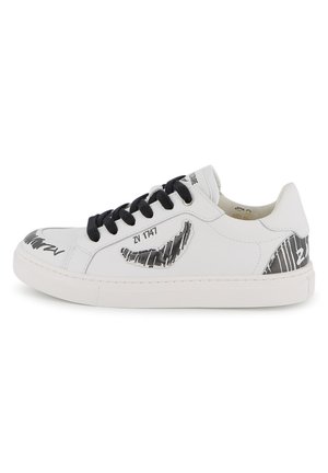 Sneakers laag - white/black