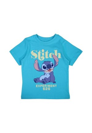 DISNEY - LILO ET STITCH - T-shirt imprimé - bleu