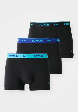 TRUNK 3 PACK - Alushousut - black/light blue/dark green
