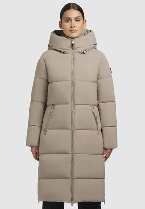 khujo MAGRITT MATT - Wintermantel - graubeige