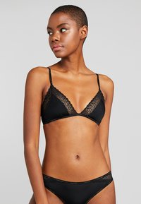 Calvin Klein Underwear FLIRTY UNLINED - Triangel BH - black