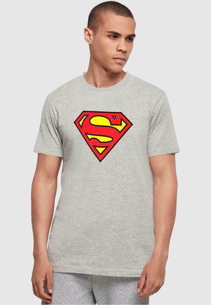 DC ORIGINALS SUPERMAN SHIELD  - Print T-shirt - heather grey