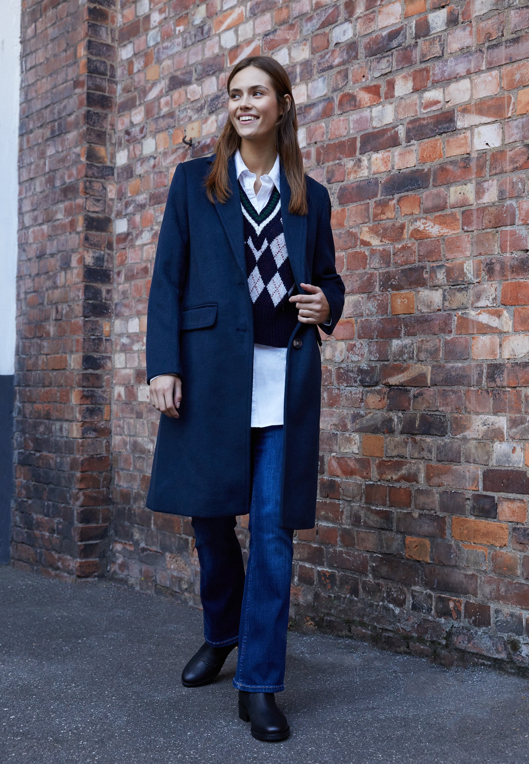 Pepe VICTORIA - Abrigo corto dulwich/azul marino - Zalando.es