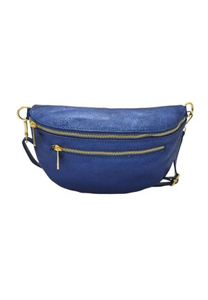 THEWAN. DEMI LUNE MEDIUM - Sac banane - bleu irise
