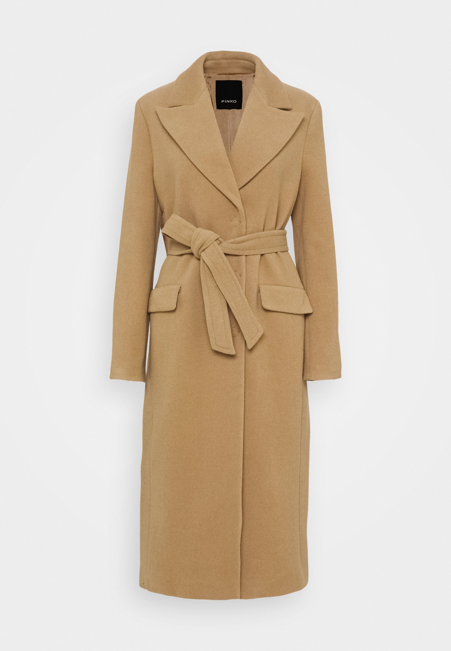 Pinko Martini Coat Mantel Beige Beige Zalando Nl