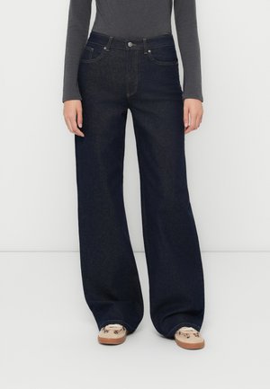 ONLJUICY - Široké nohavice - dark blue denim