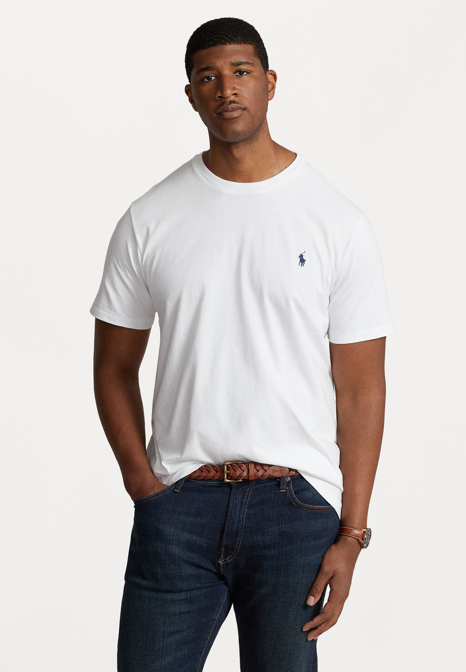 Polo Ralph Lauren Big Tall JERSEY CREWNECK T-SHIRT Camiseta