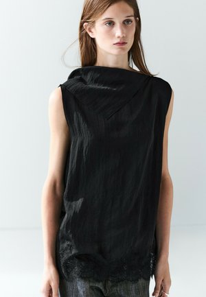 Massimo Dutti Blouse - black