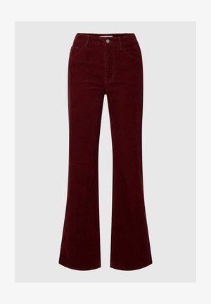 Selected, CORDHOSEN WIDE FIT - Broek - tawny port