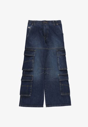 Diesel Jeans a zampa - dark blue denim