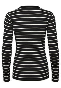 InWear DAGNAIW STRIPED - Vesta - black   whisper white thin