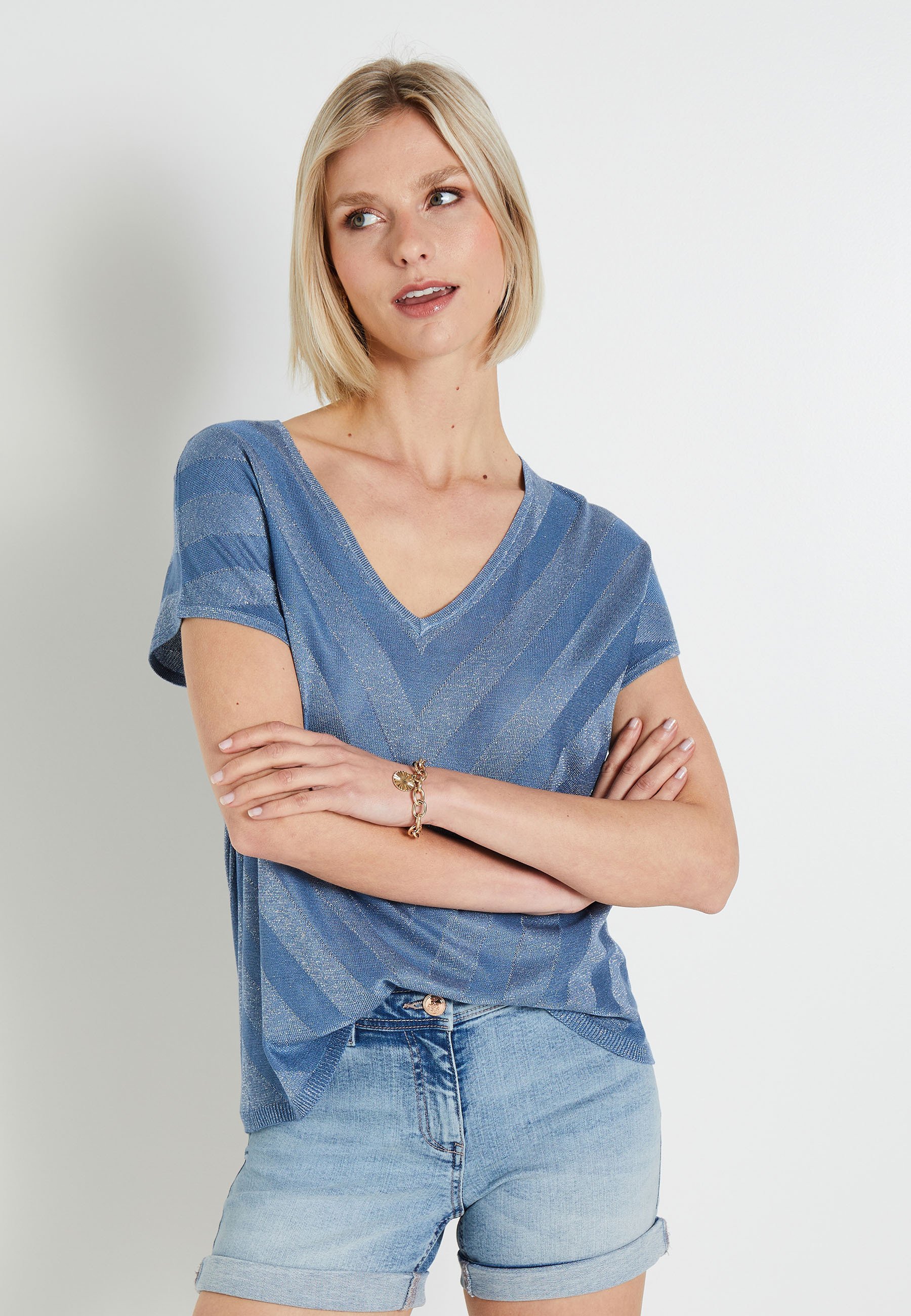 Jean Bootcut Bleu GRAIN DE MALICE T40 Neuf Avec étiquettes - Intérieur Jambe 83 Cm