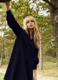 Jumperfabriken LUCRETIA  - Farkkumekko - navy