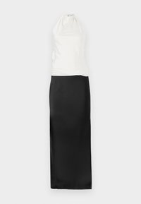 DRESS - Cocktailjurk - black/white