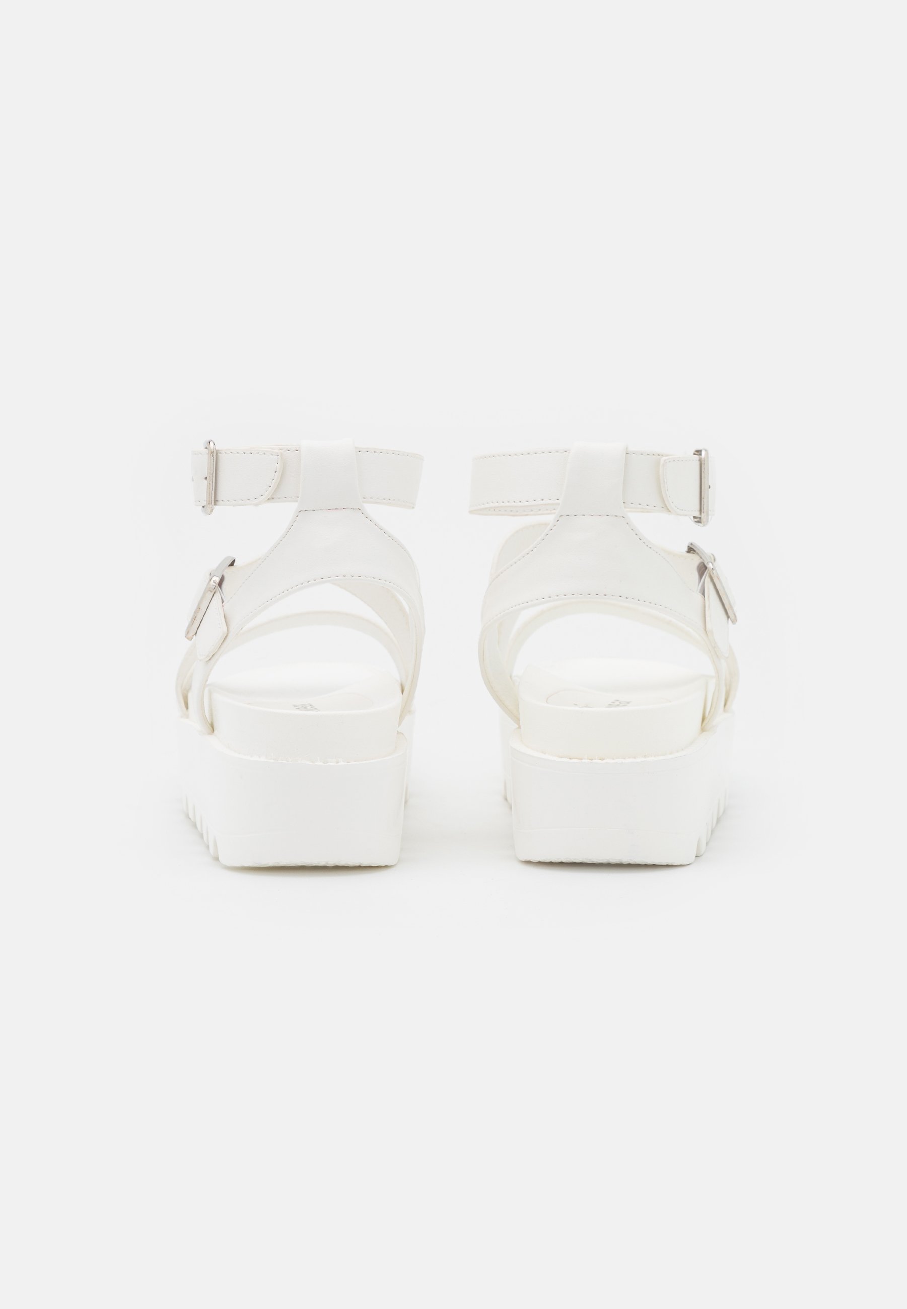 Koi Footwear VEGAN CERES GLADIATOR - Sandalen met plateauzool - white/wit -  Zalando.nl