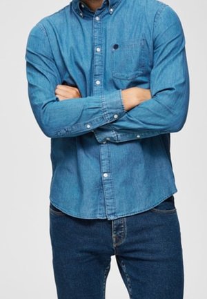 Hemd - light-blue denim