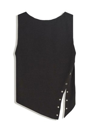 Bershka SLEEVELESS WITH STUDS   - Toppi - black