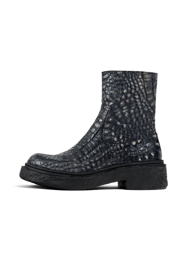 VAMONOS - Platform ankle boots - dunkelgrau