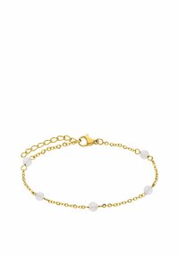 Unselected, gold-coloured/white