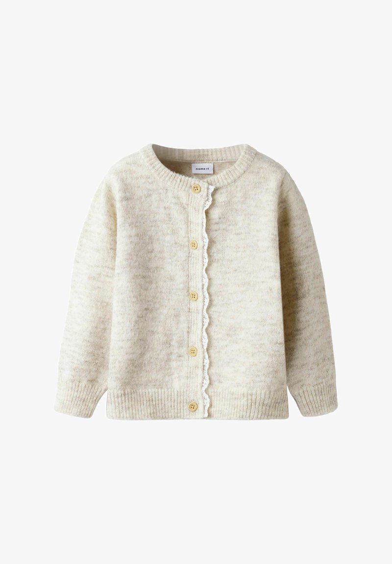 Name it LANGARM - Cardigan - peyote melange