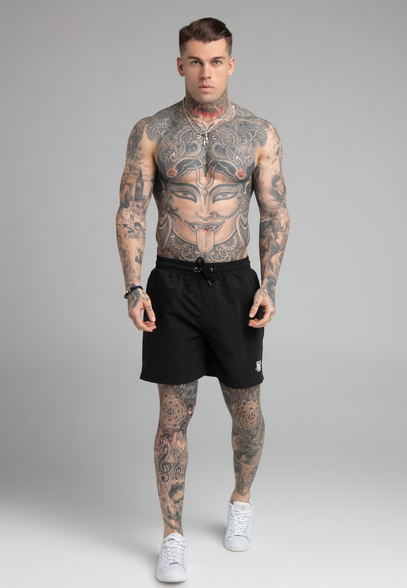 Herren Badehosen | SIKSILK SWIM Badeshorts black/schwarz - CU76236 Herren Badehosen | SIKSILK SWIM Badeshorts black/schwarz - CU76236