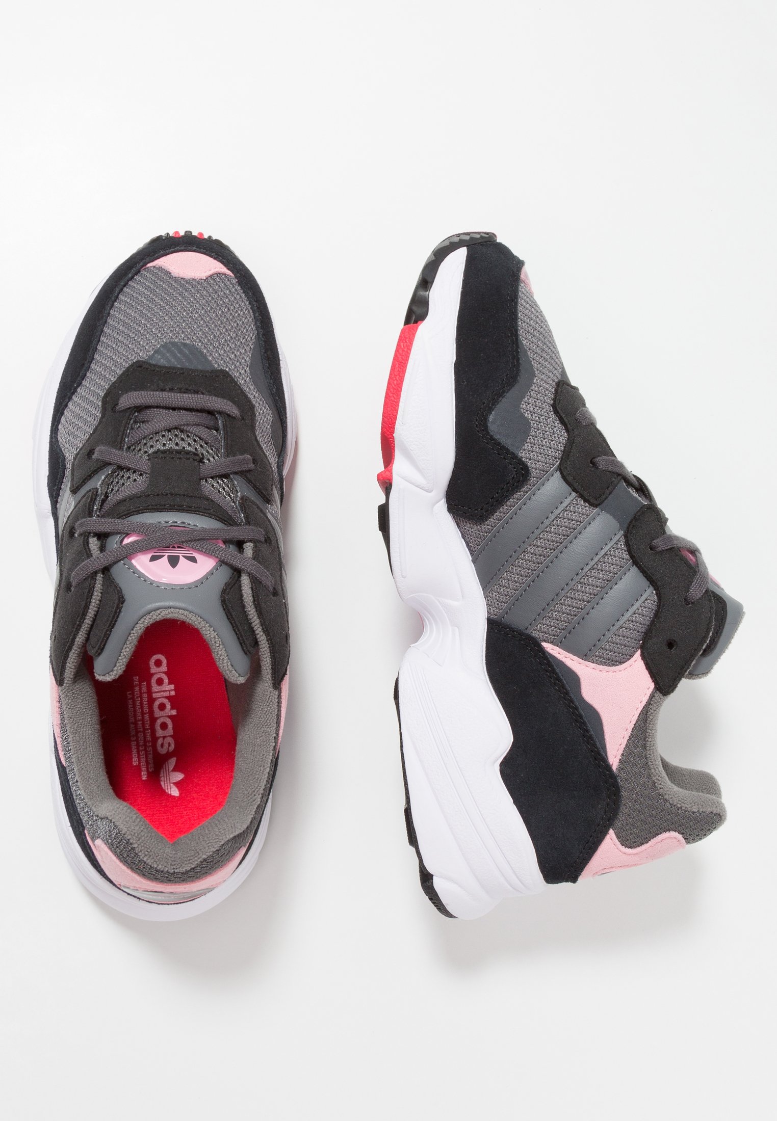 Adidas Originals Yung 96 Sneakers Laag Grey Four Grey Five Light Pink Grijs Zalando Nl