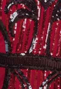 Goddiva SEQUIN EMBROIDERED  - Cocktailklänning - wine