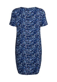 Zizzi DAY DRESS - Denné šaty - blue ditsy flower