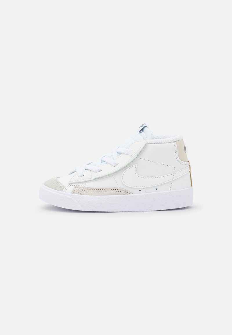 Nike Sportswear BLAZER MID '77 UNISEX - Sapatilhas de cano alto - summit white/clear/light orewood brown/white