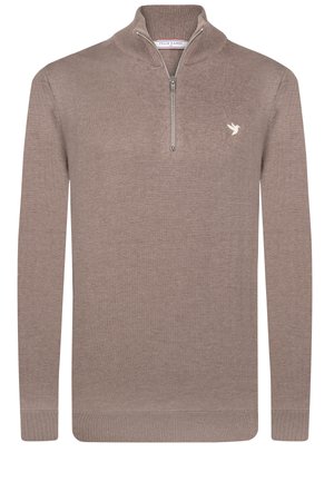 Felix Hardy HALF-ZIP - Svetr - brown