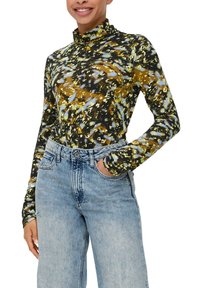 QS MIT ROLLKRAGEN - Langarmshirt - guacamole