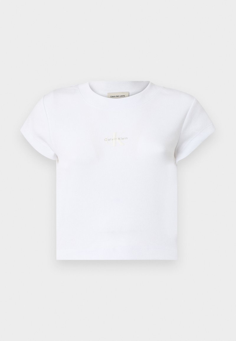 Calvin Klein Jeans T-shirt basic wit Calvin Klein Jeans T-shirt basic wit