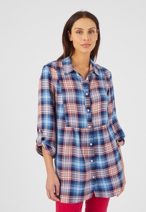 Damart Blusa - Blue checkered