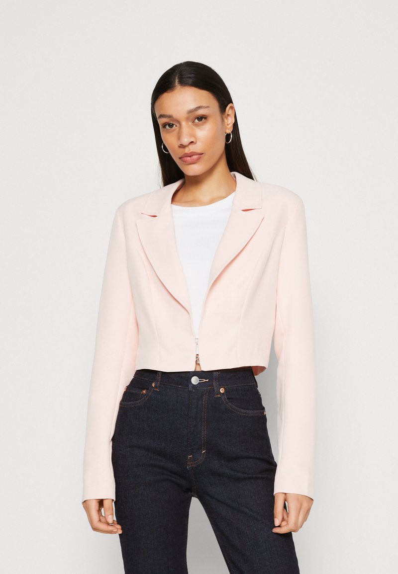 Guess CROPPED DIANE Blazer calm pink/light pink Zalando.co.uk