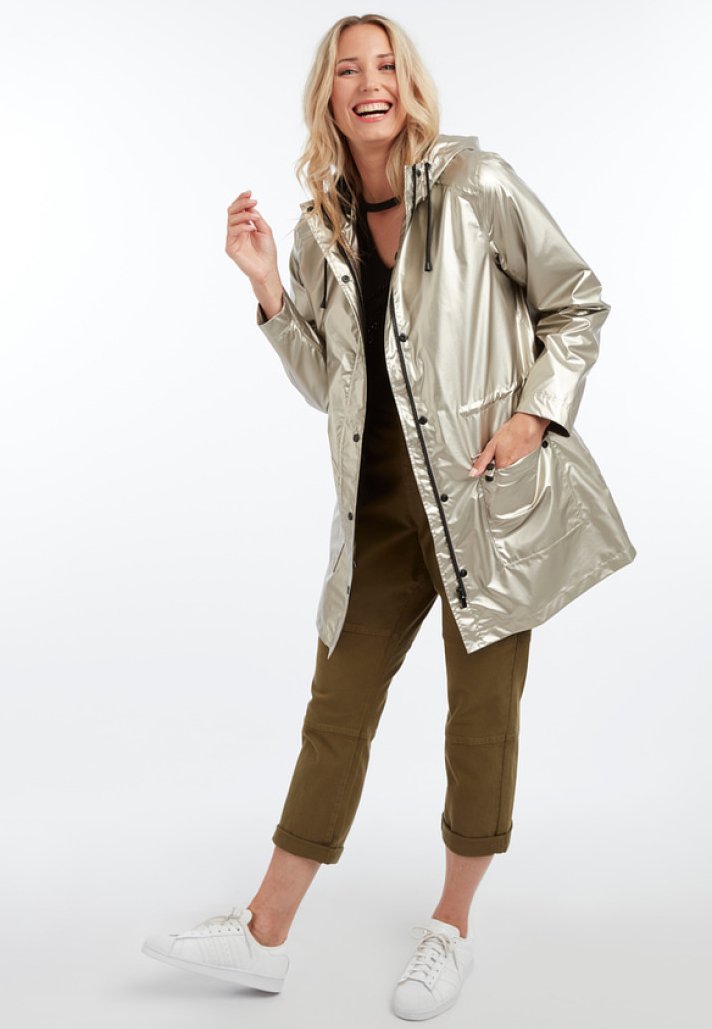 MS Mode Regenjas metallic greygrijs metallic Zalando.nl MS Mode Regenjas metallic greygrijs metallic Zalando.nl