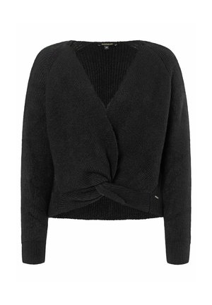 WITH DRAPE - Trui - schwarz