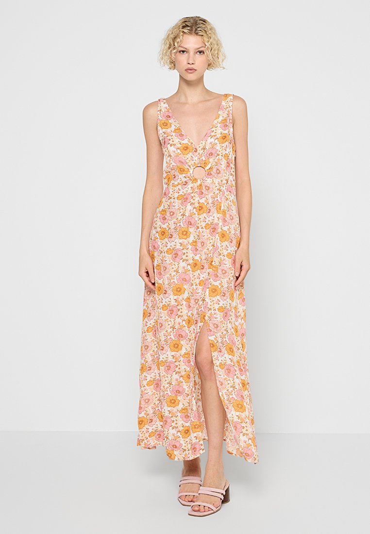 & Other Stories Maxi-jurk donkerroze
