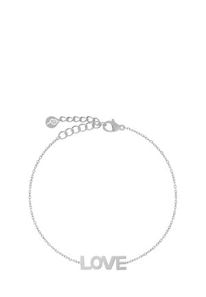 LOVE CHAIN - Armband - steel