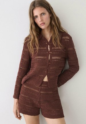 Massimo Dutti Shorts - bordeaux