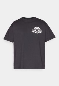 NOTHING UNISEX - Marškinėliai su spaudiniu - vintage black