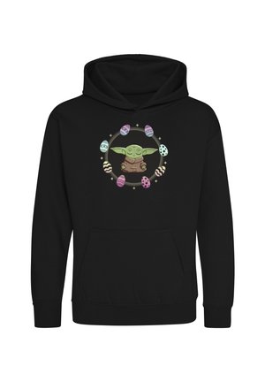 THE MANDALORIAN EGGING AROUND - Kapuzenpullover - black