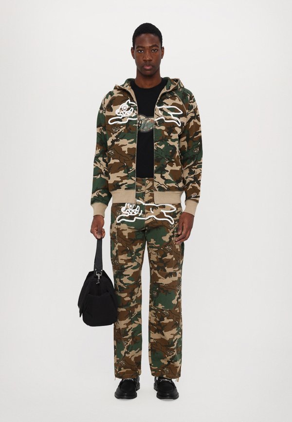 RUNNING DOG WOODLAND CAMO ZIP THROUGH HOOD - Zip-up sweatshirt - multi4