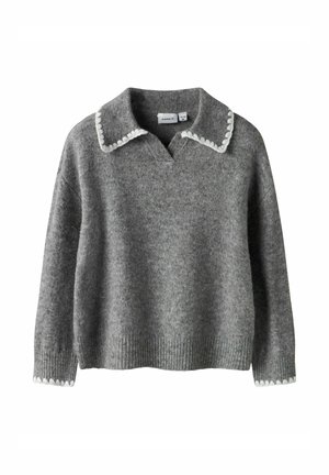 Polo - grey melange